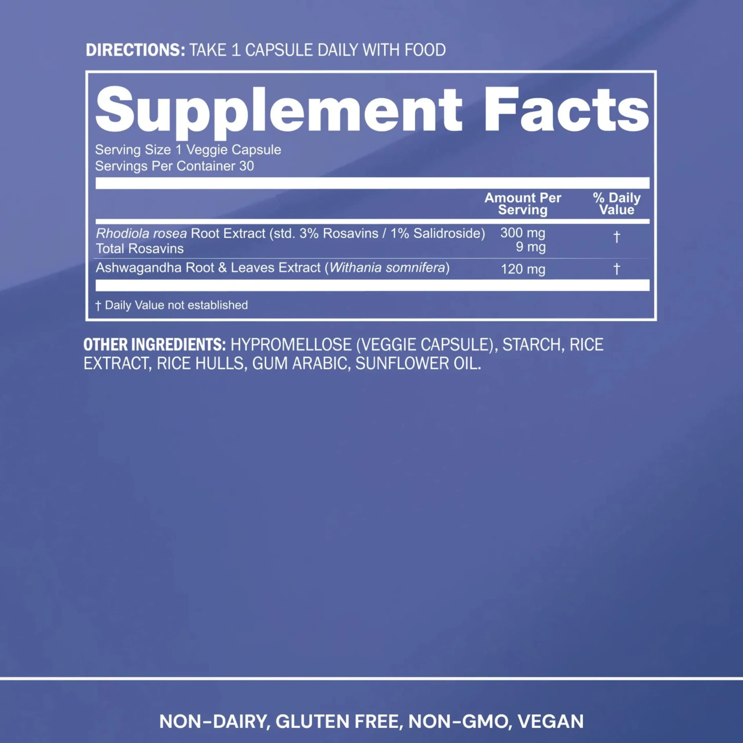 Ashwagandha + Rhodiola 30k