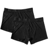 Bambukalsonger Svart Small 2-pack