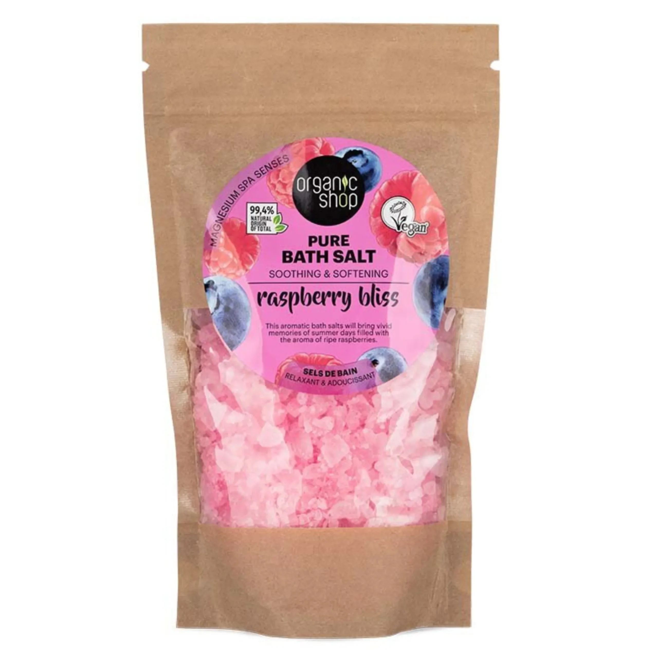 Bath Salt Raspberry Bliss 500g