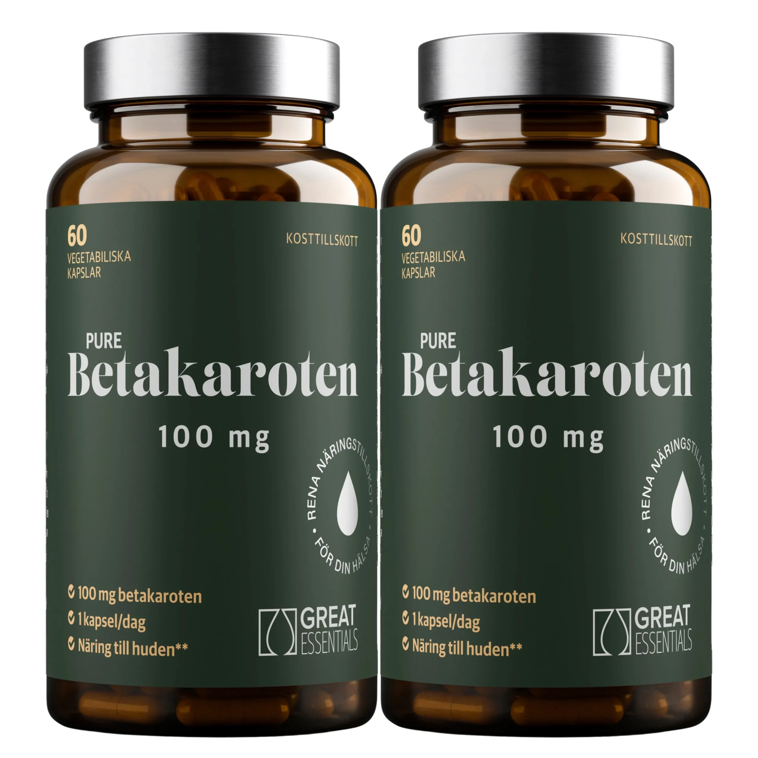 Betakaroten 100mg Ekonomipack 2x60k