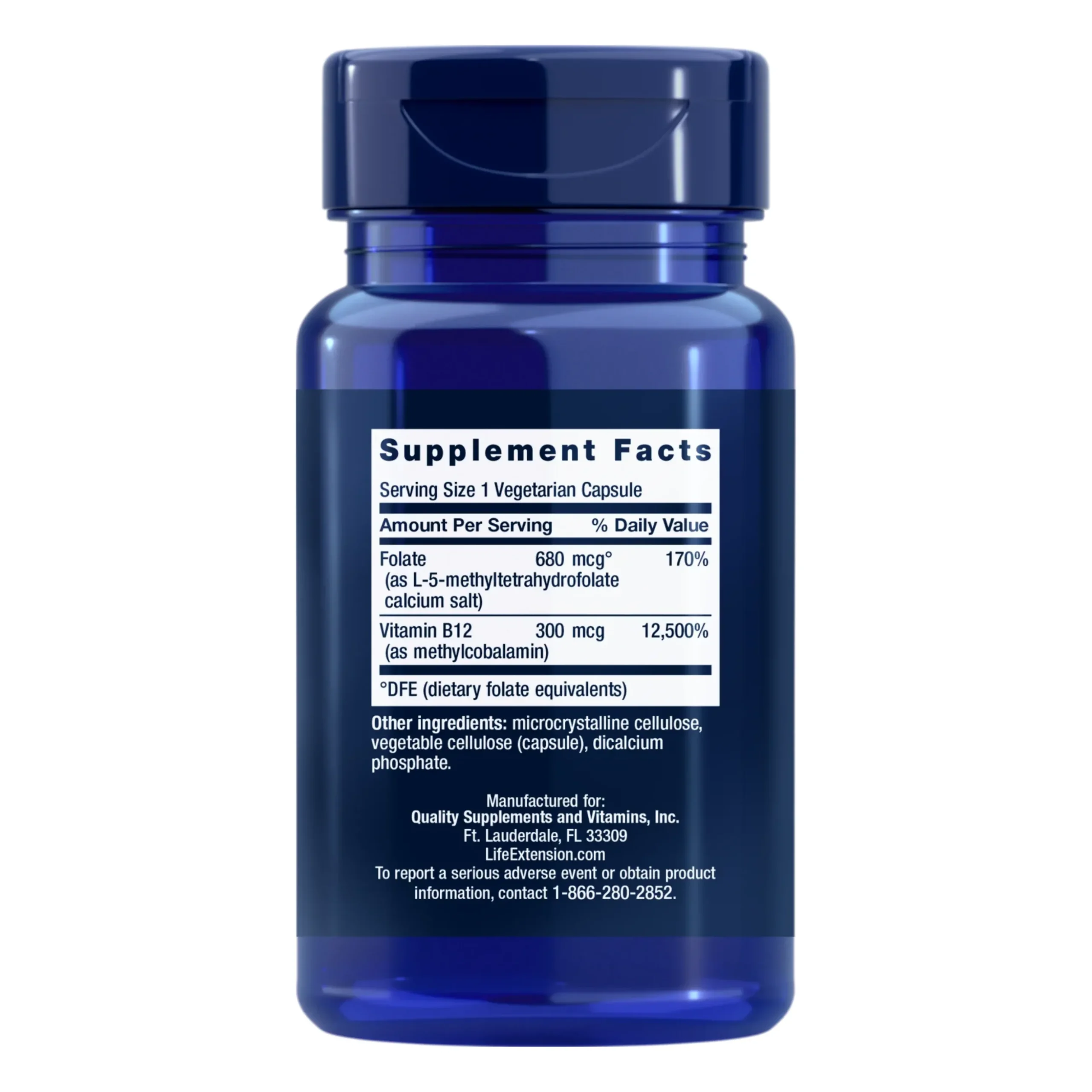 BioActive Folate & B12 90k