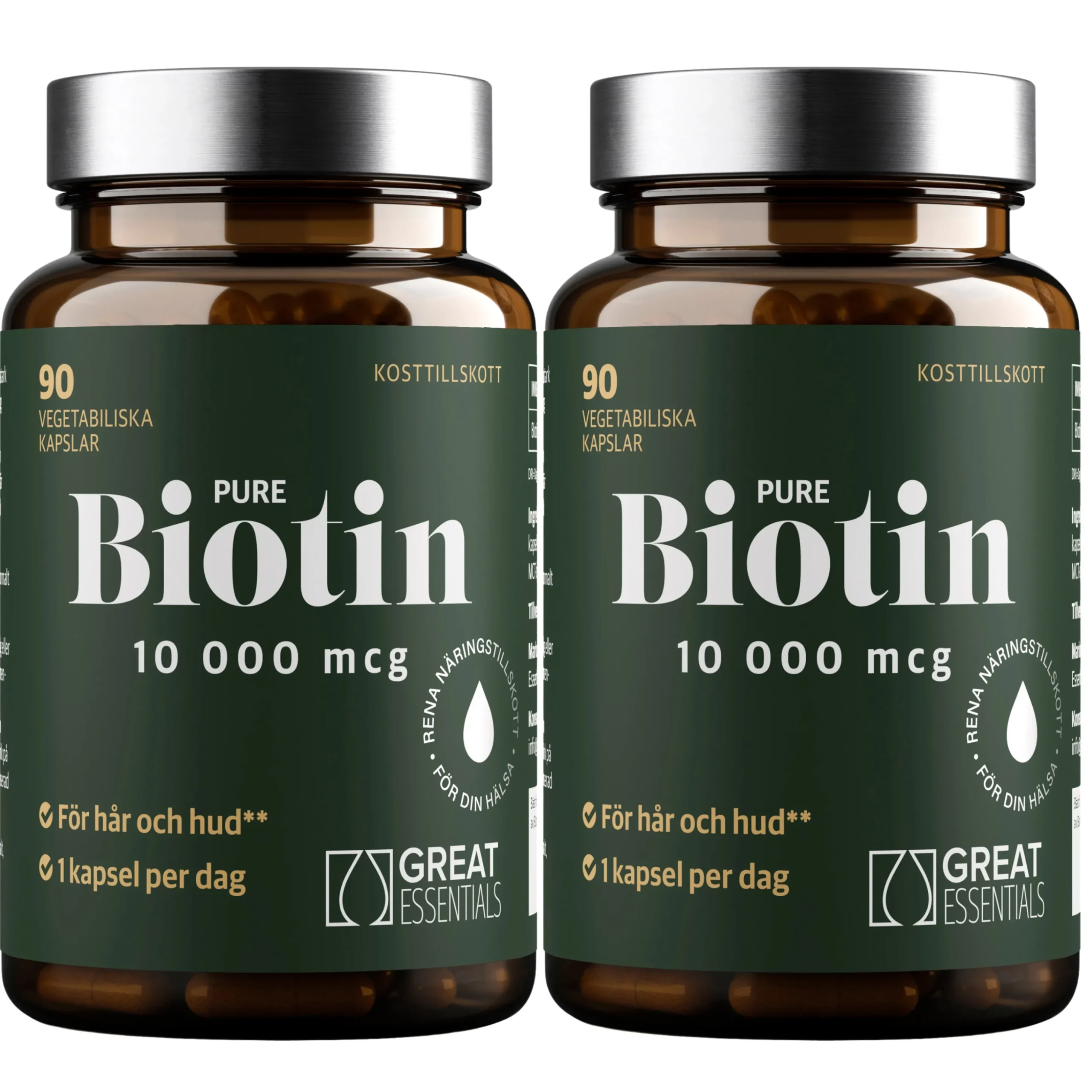 Biotin 10000mcg Ekonomipack 2x90k