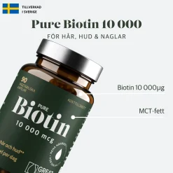 Biotin 10000mcg 90k