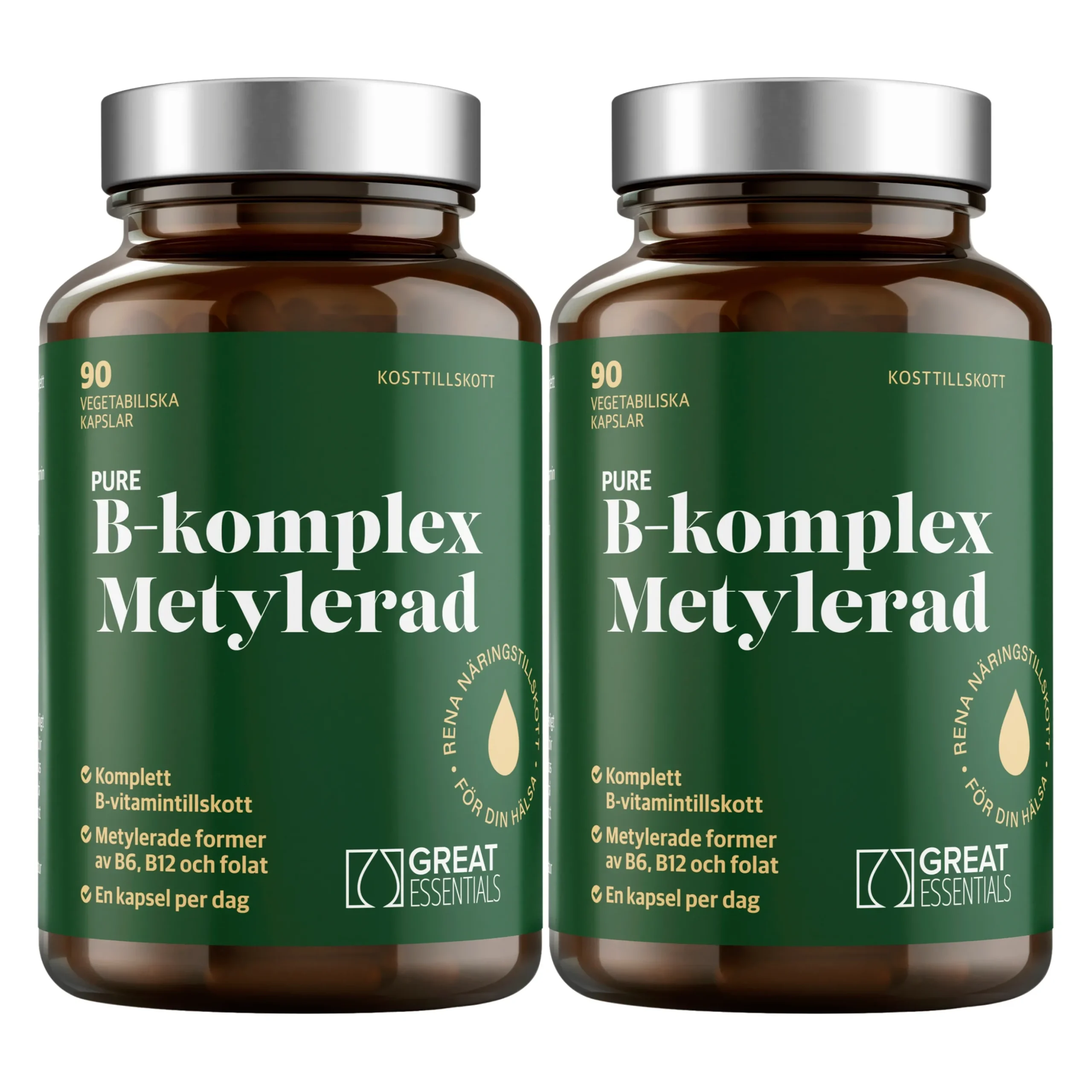 B-komplex Metylerad Ekonomipack 2x90k
