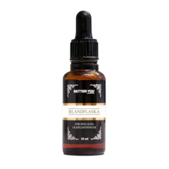 Blandflaska för oljor + pipettlock 30ml