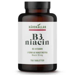 B3 Niacin 10mg 750t