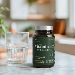 B12-vitamin Adenosyl-/Metylkobalamin 1500mcg + Folat Ekonomipack 2x90t