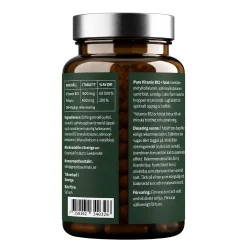 B12-vitamin Adenosyl-/Metylkobalamin 1500mcg + Folat Ekonomipack 2x90t