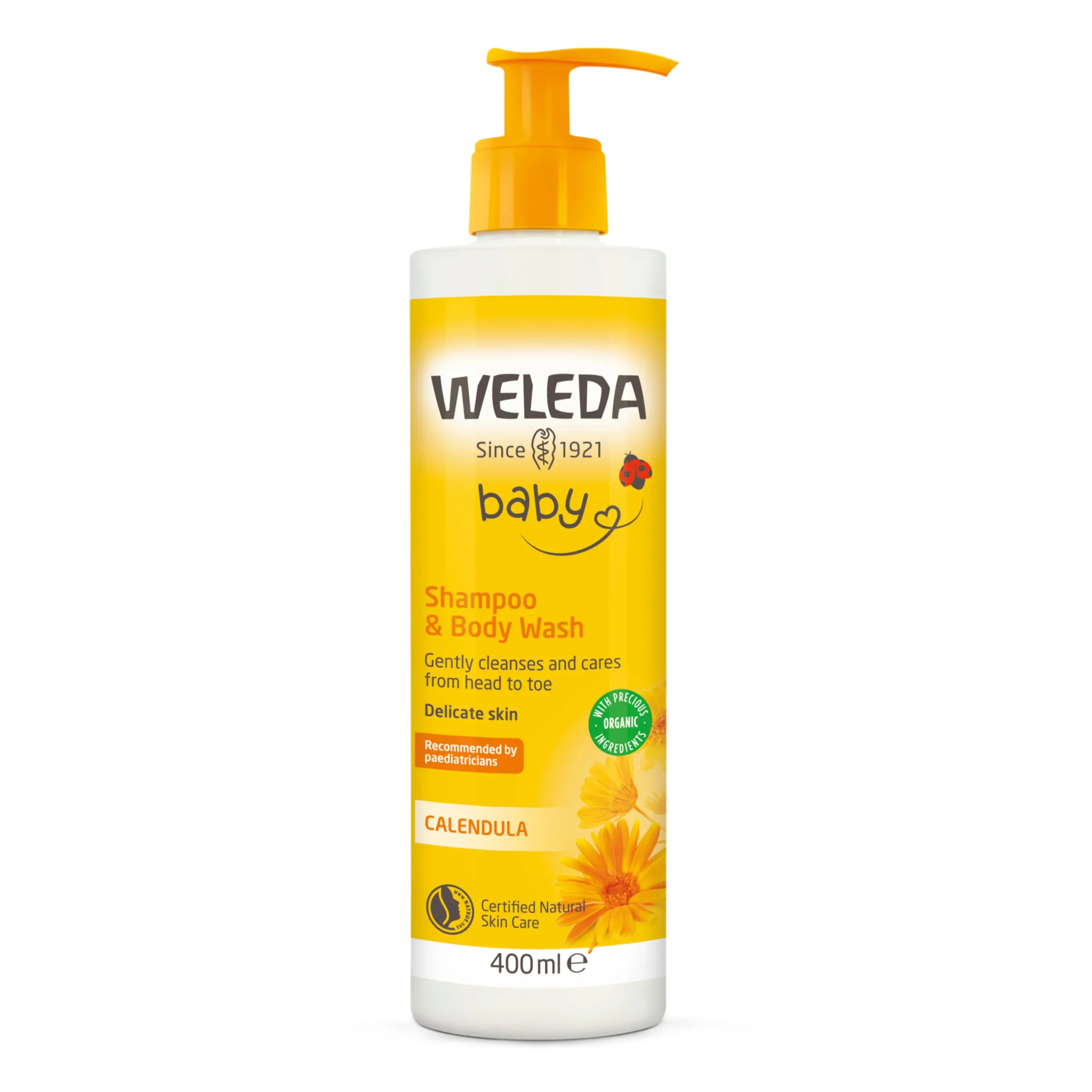 Calendula Shampoo & Body Wash 400ml
