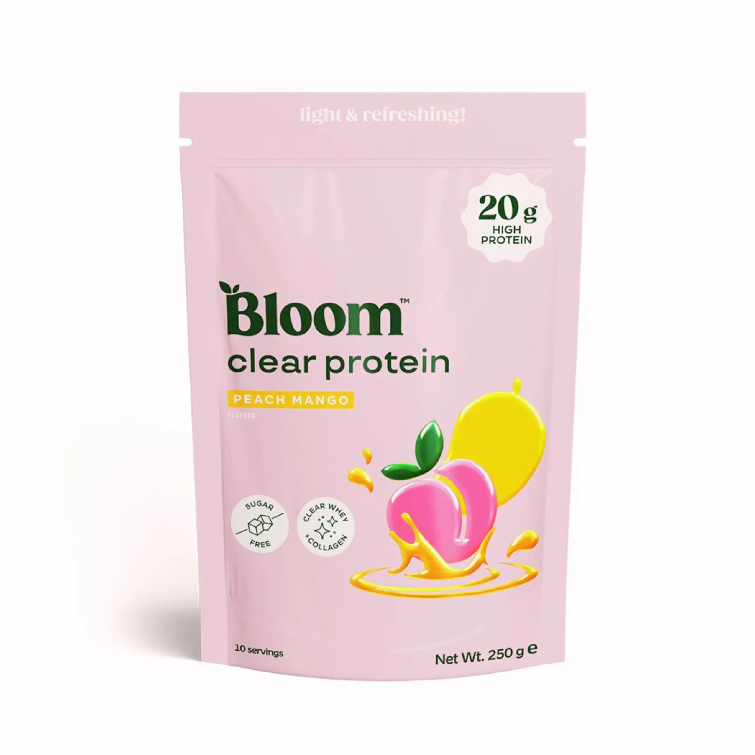 Clear Protein Collagen Peach Mango 250g