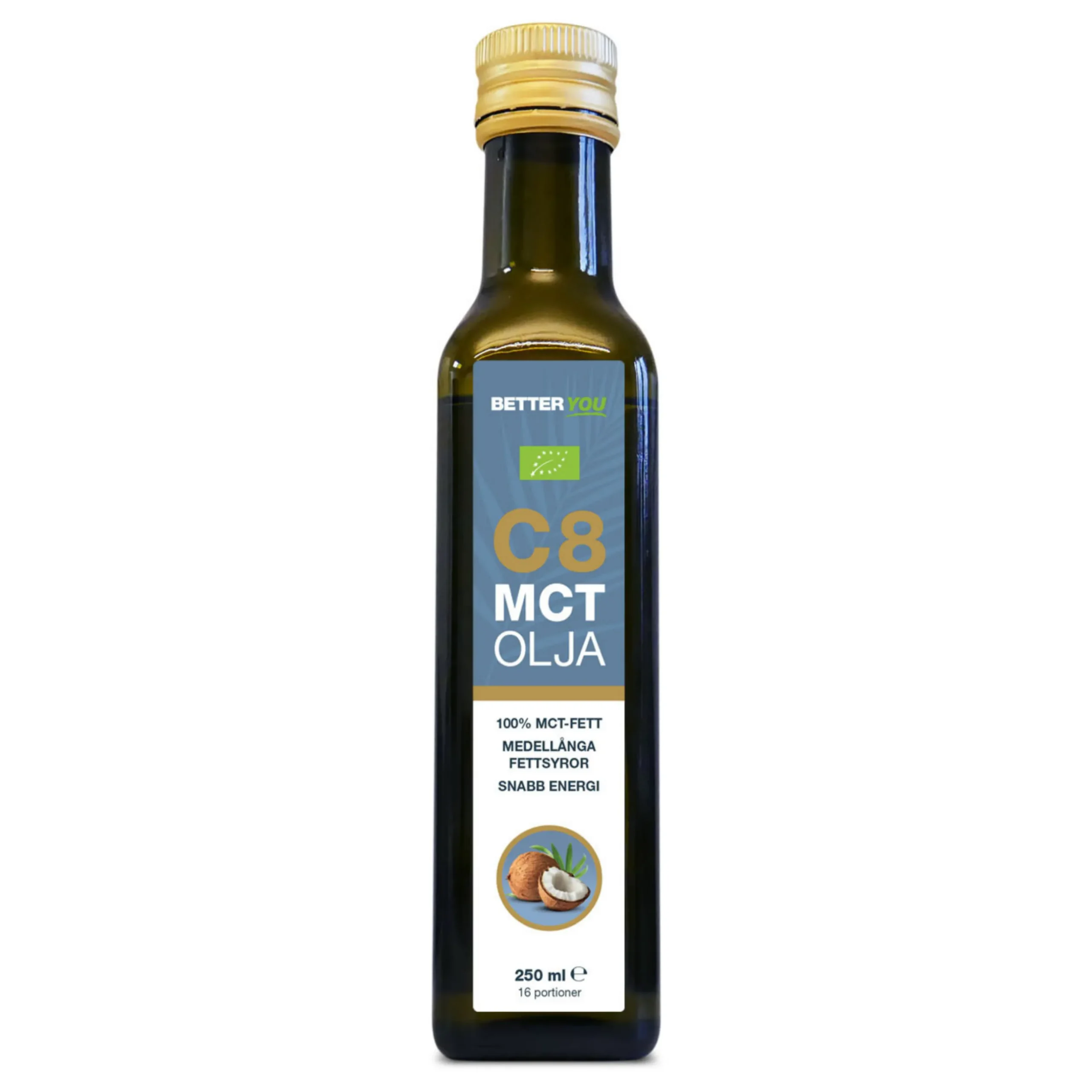 C8 MCT-olja 250ml