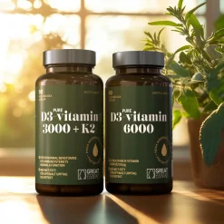 D3-vitamin 3000IE + K2 90k
