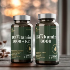 D3-vitamin 3000IE + K2 90k