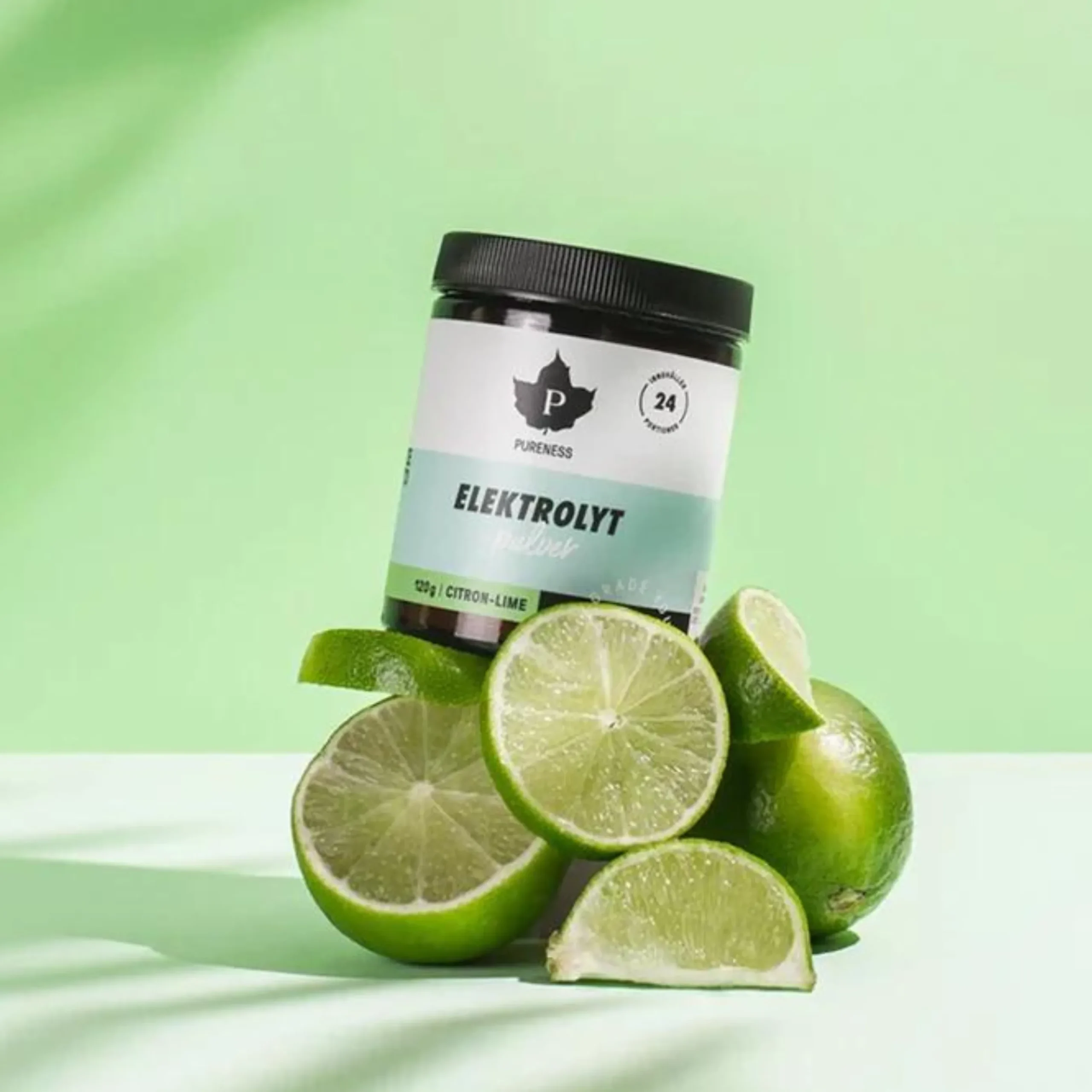 Elektrolytpulver Citron Lime 120g