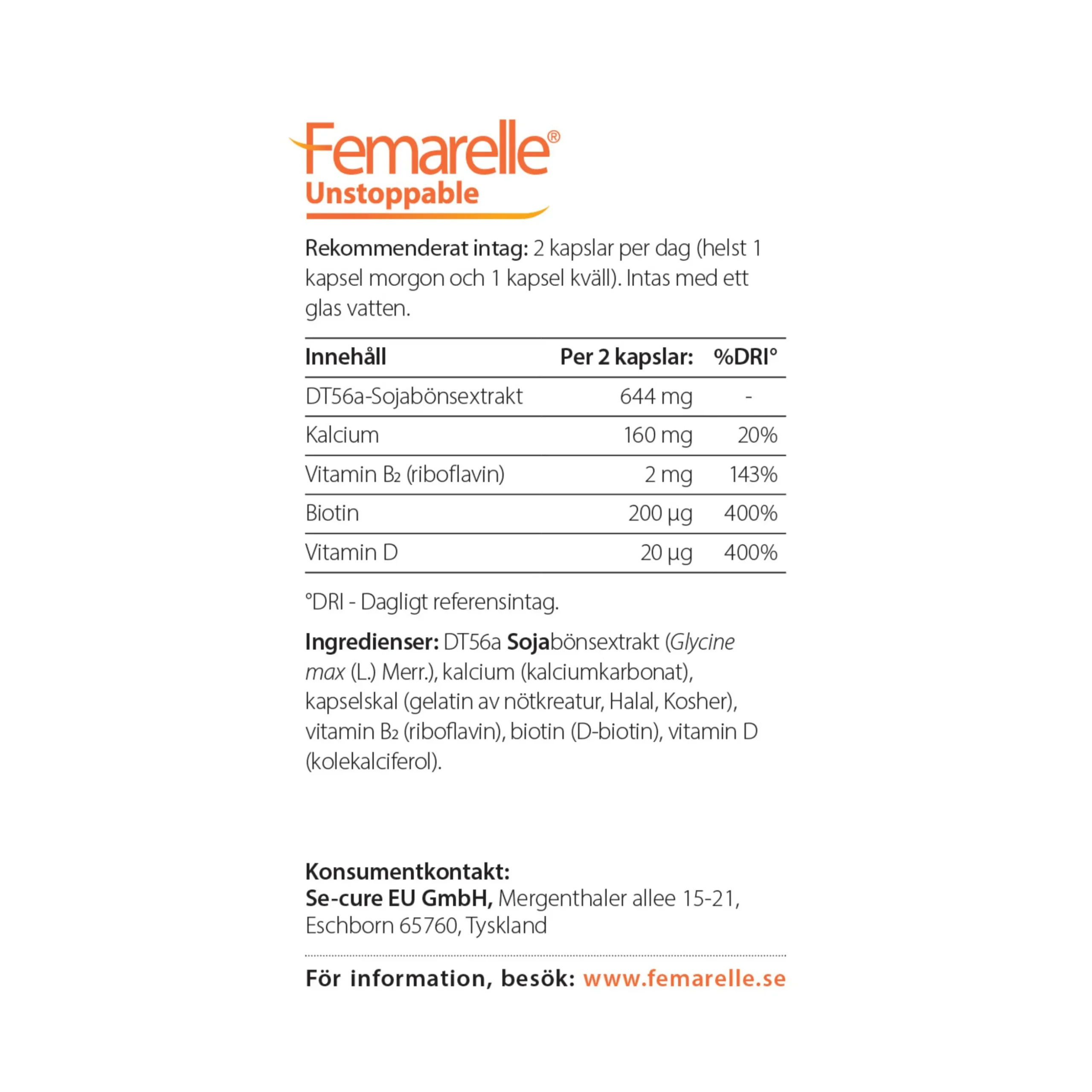Femarelle Unstoppable 56k