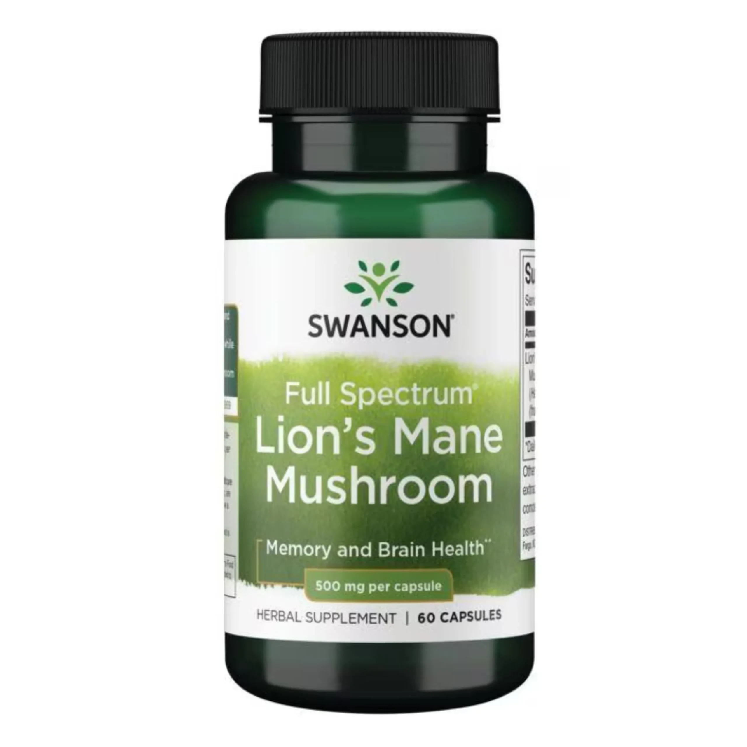 Full Spectrum Lions Mane 500mg 60k