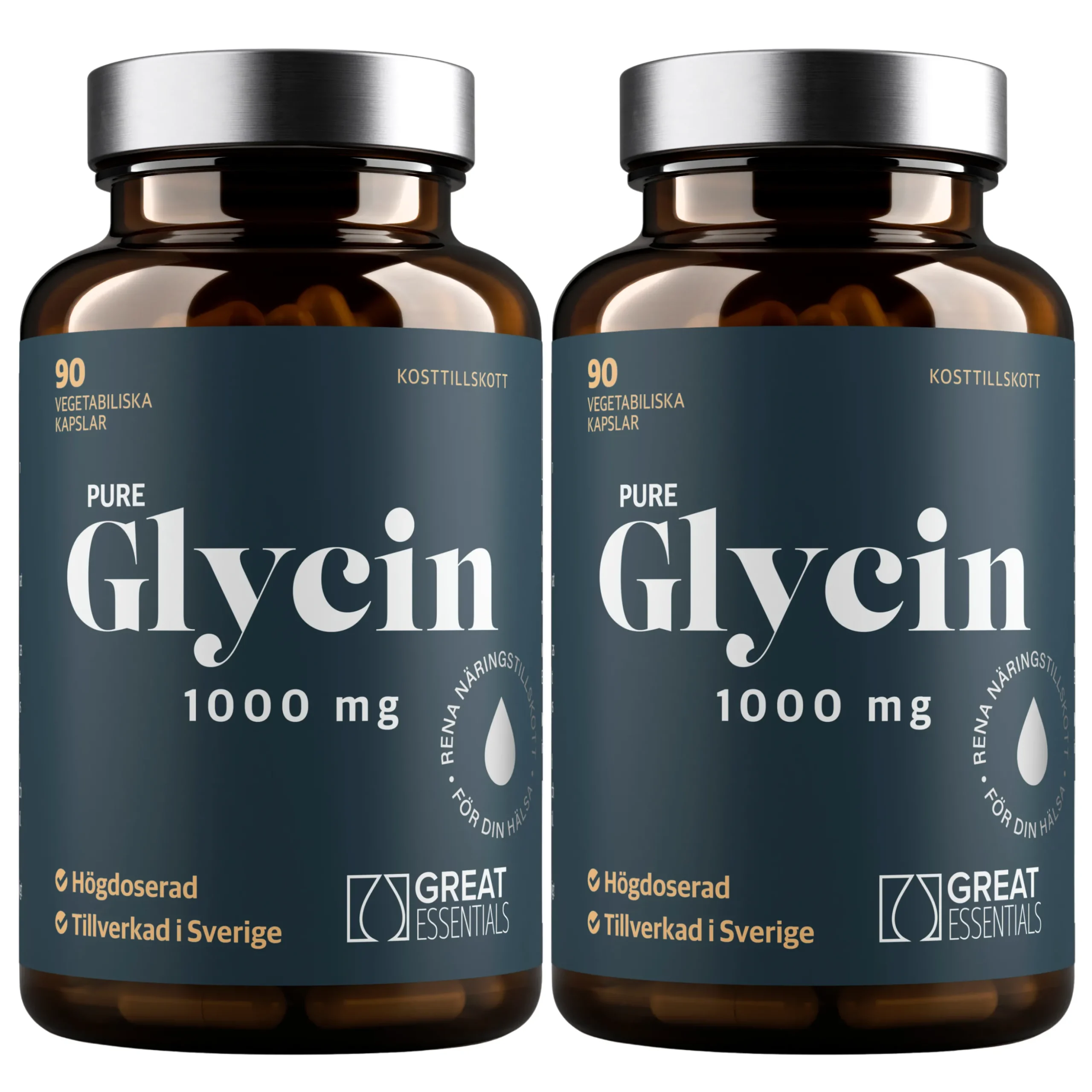 Glycin 1000mg Ekonomipack 2x90k