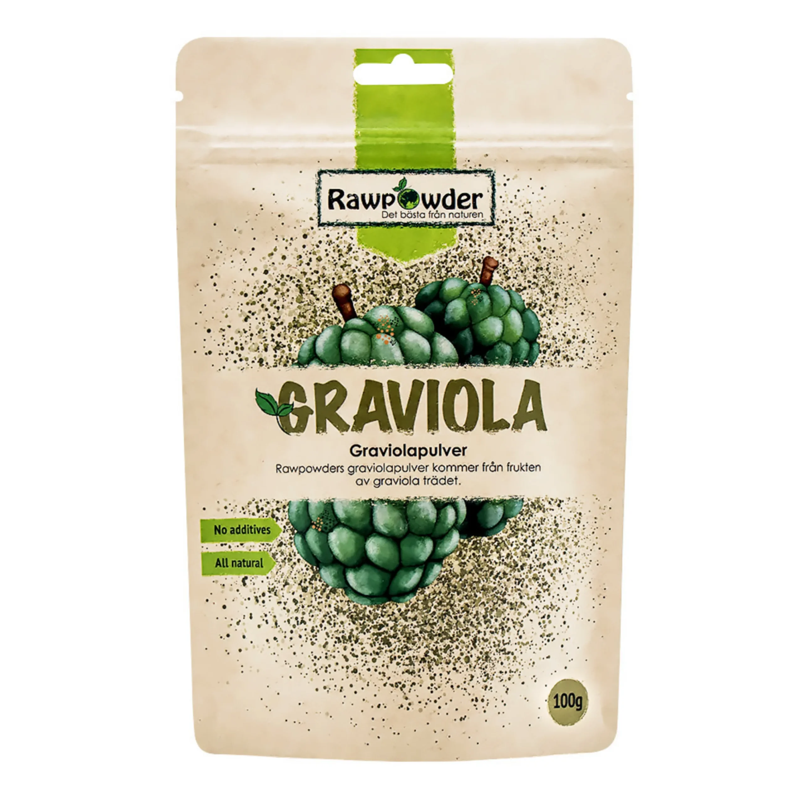 Graviolapulver 100g