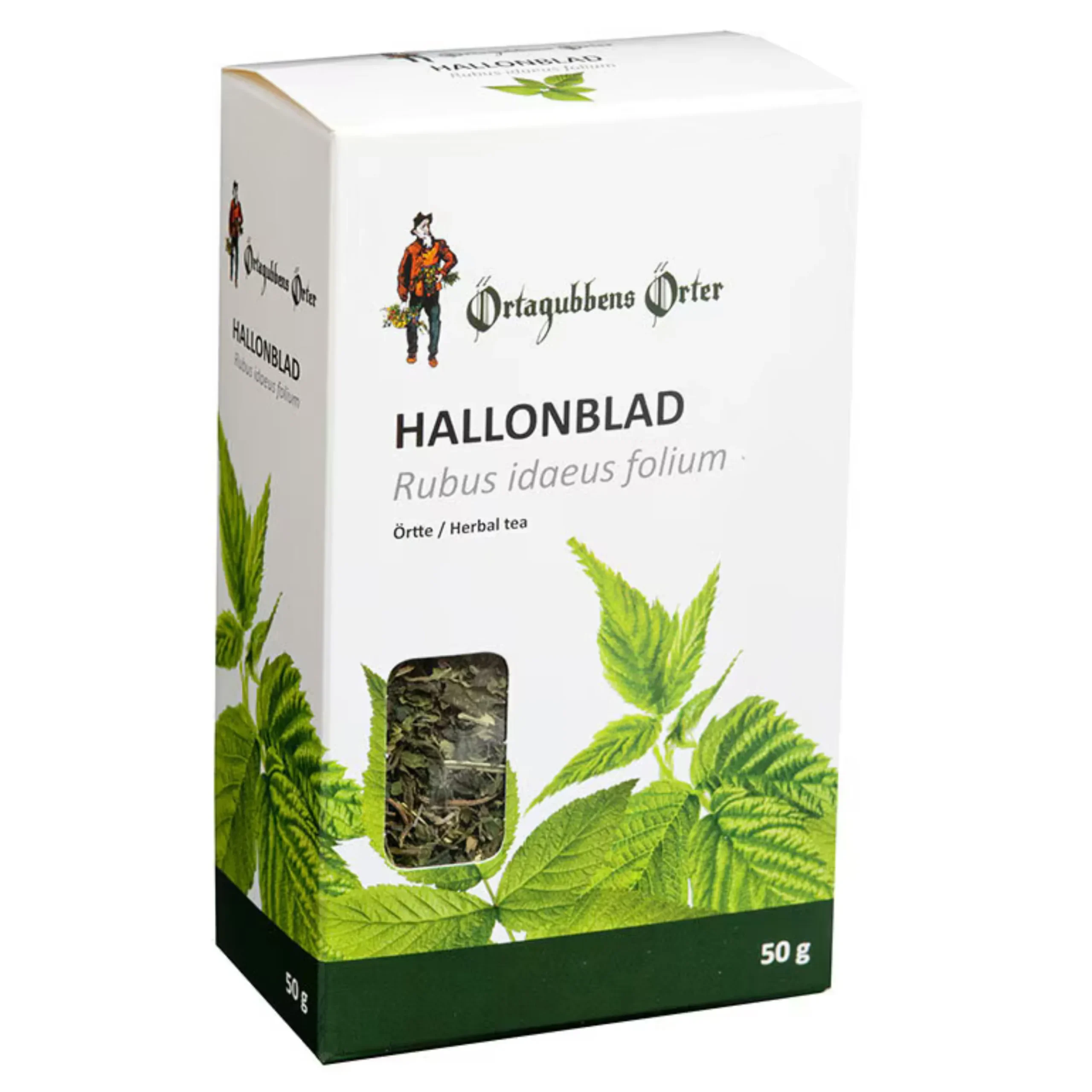Hallonblad 50g