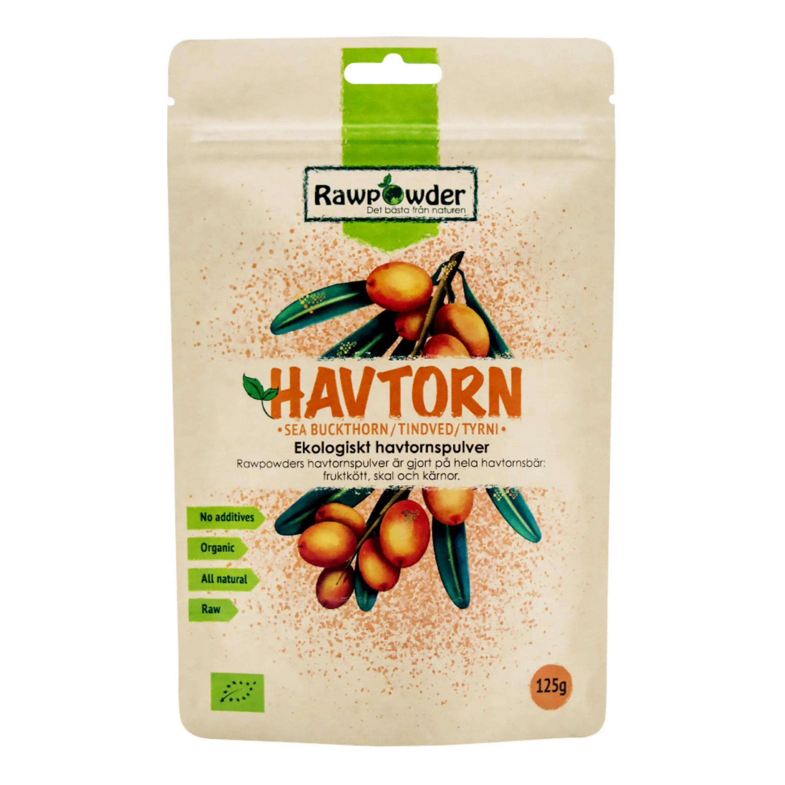 Havtornspulver 125g