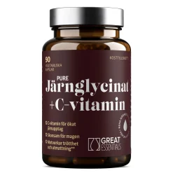 Järnglycinat 30mg + C-vitamin 90k