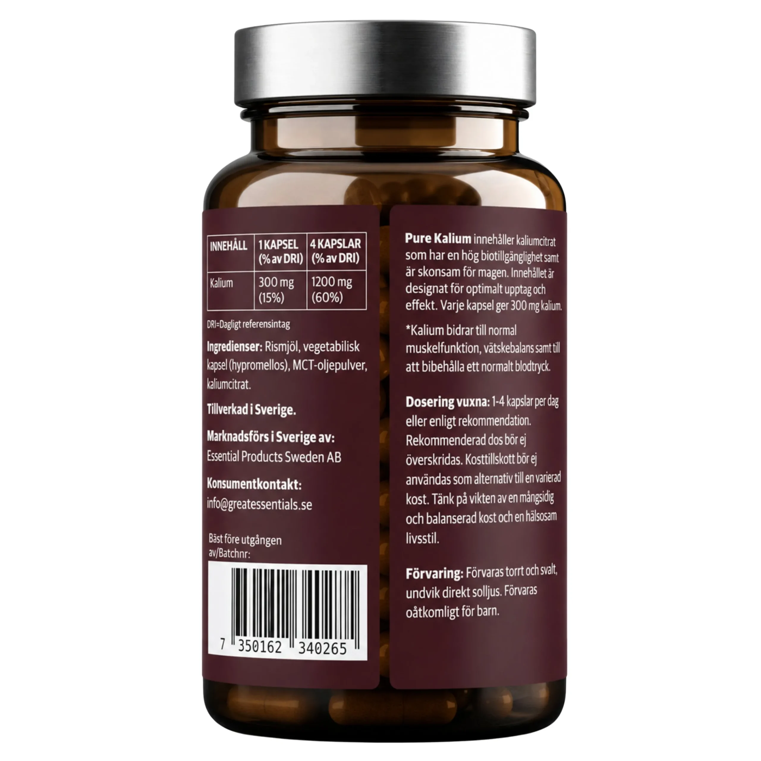 Kalium 300mg 90k