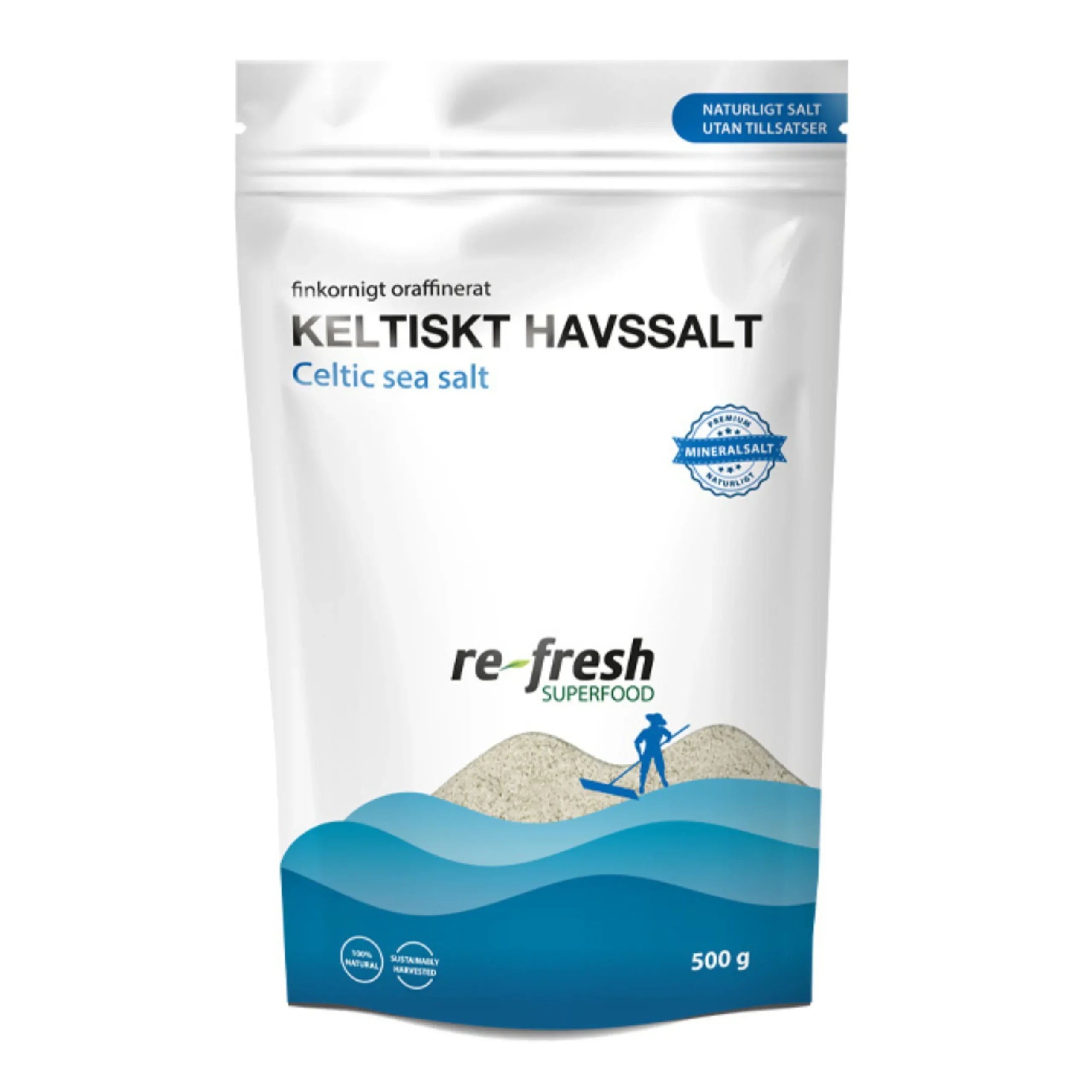 Keltiskt Havssalt Finmalet 500g
