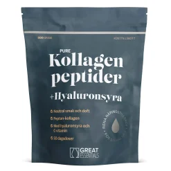 Kollagenpeptider + Hyaluronsyra 500g