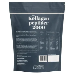 Kollagenpeptider 2000kDa Ekonomipack 2x500g