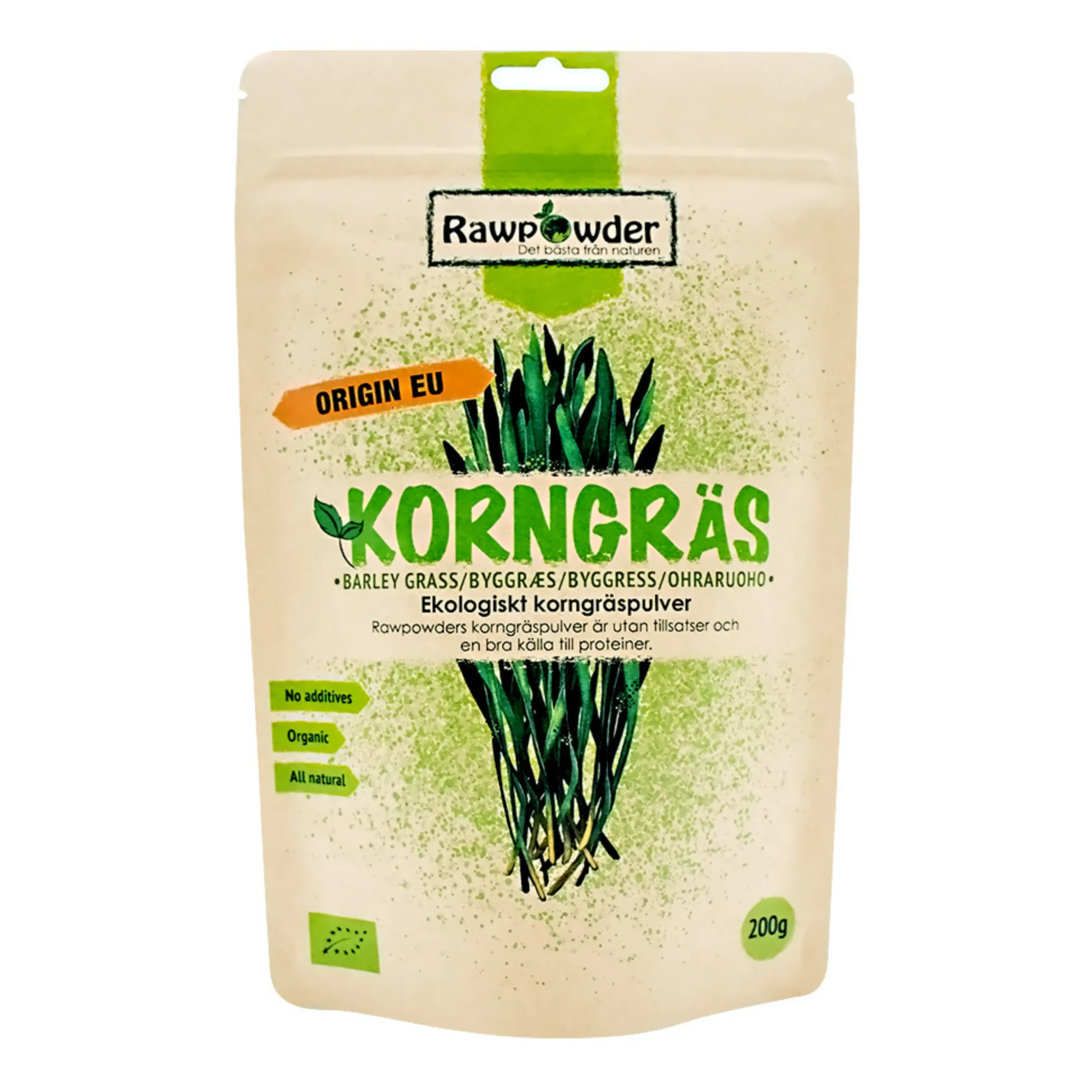 Korngräs 200g