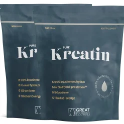 Kreatinmonohydrat Ekonomipack 2x500g