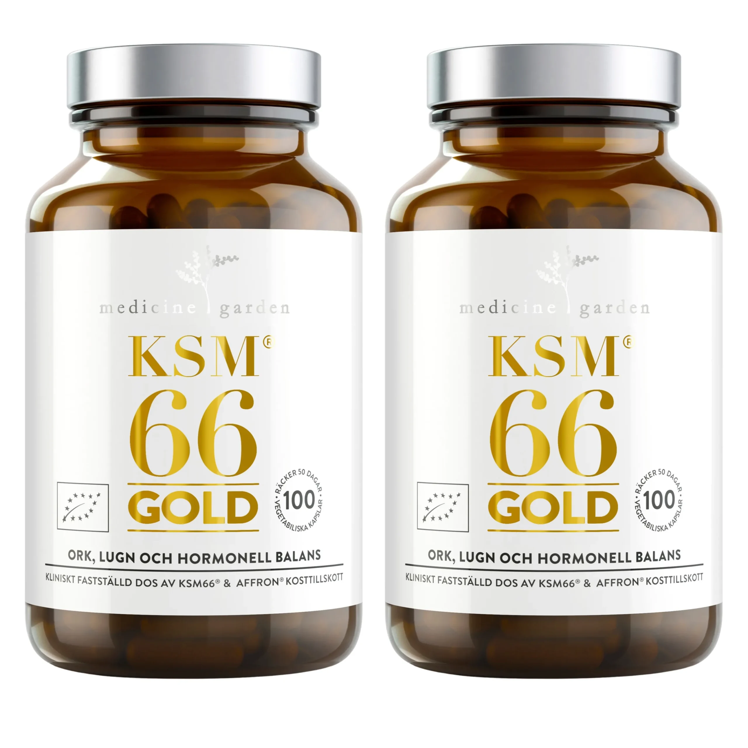 KSM66 GOLD® Ekonomipack 2x100k