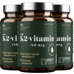 K2-vitamin 150mcg Ekonomipack 3x90k