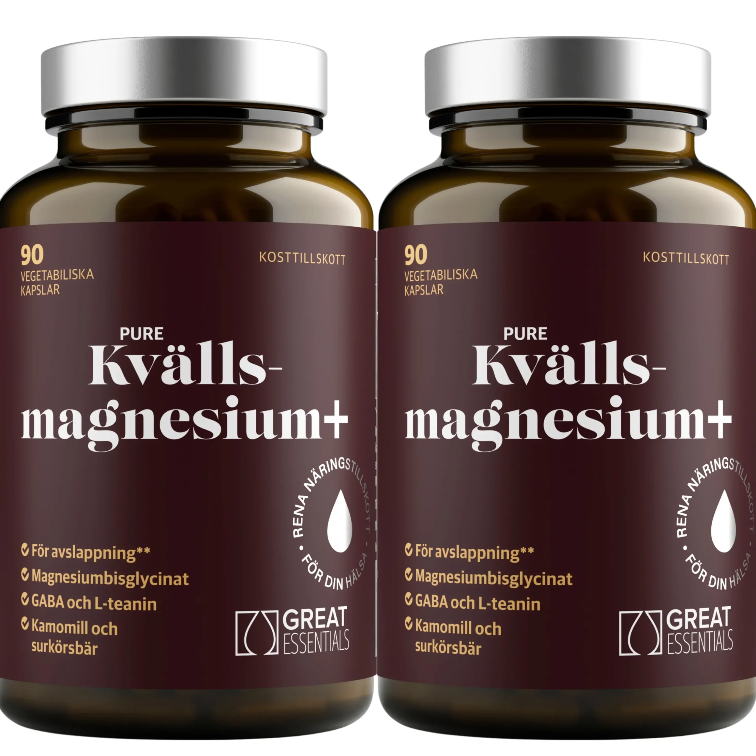 Kvällsmagnesium+ Ekonomipack 2x90k