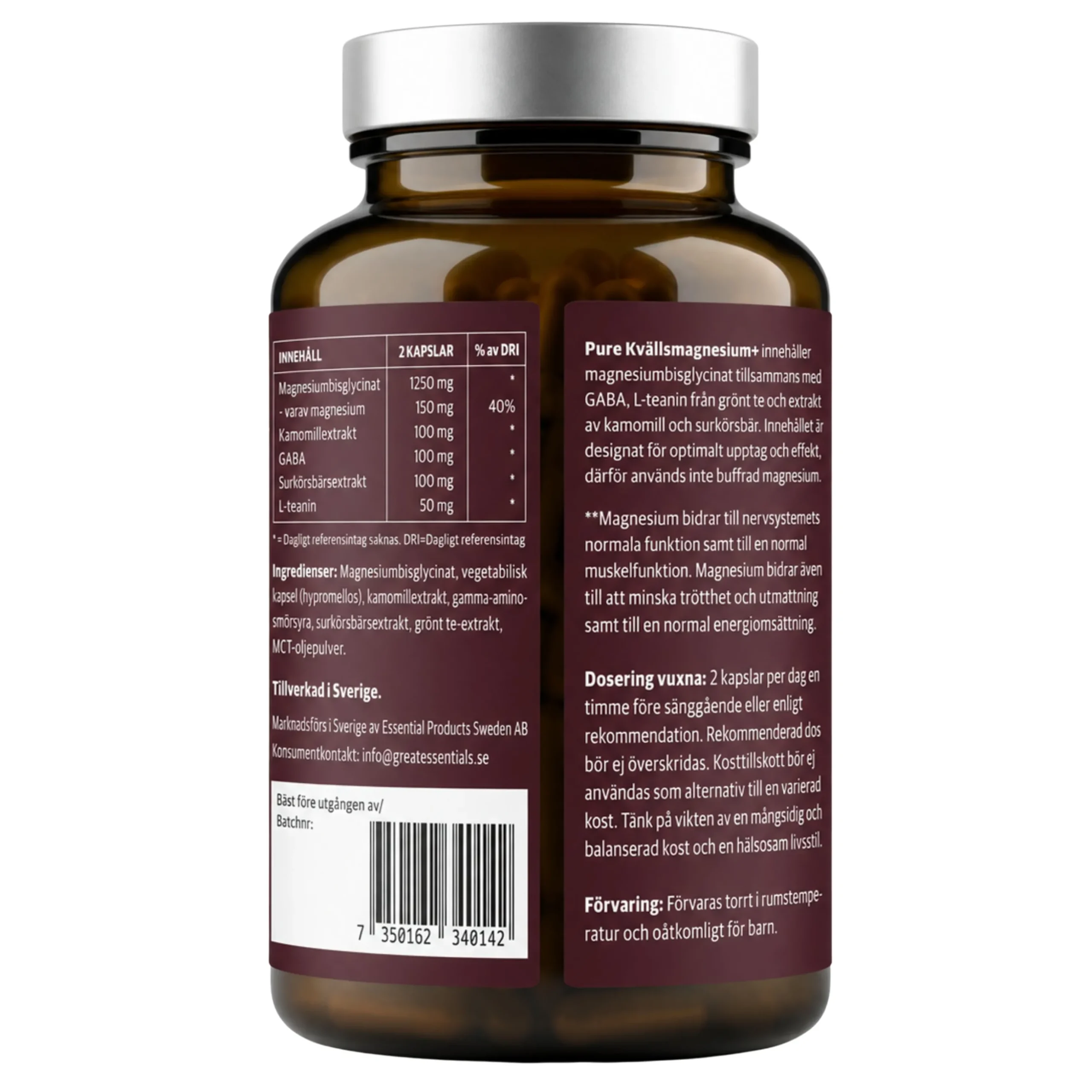 Kvällsmagnesium+ 90k