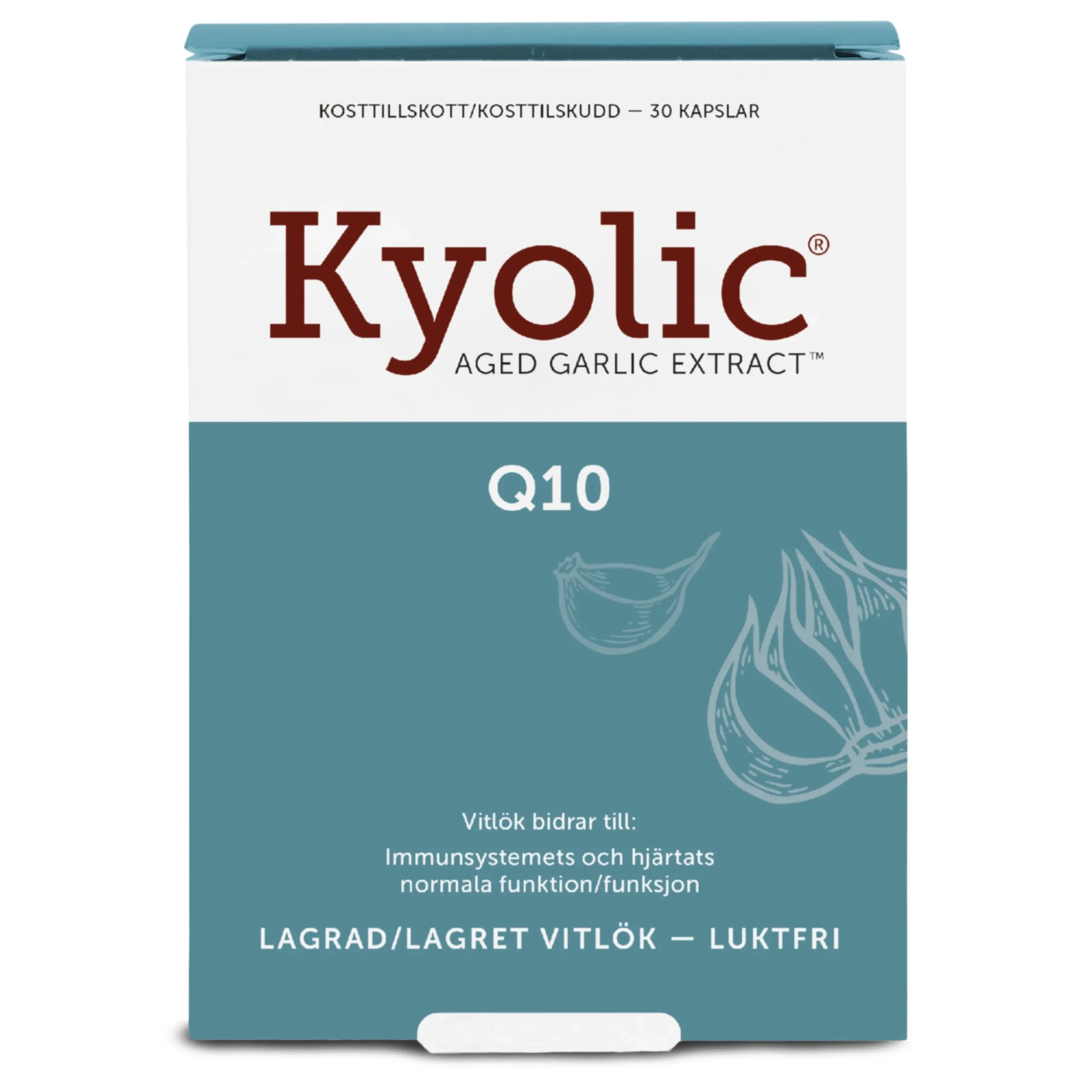 Kyolic Original 600mg & Q10 100mg 30k