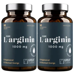 L-arginin 1000mg Ekonomipack 2x90k
