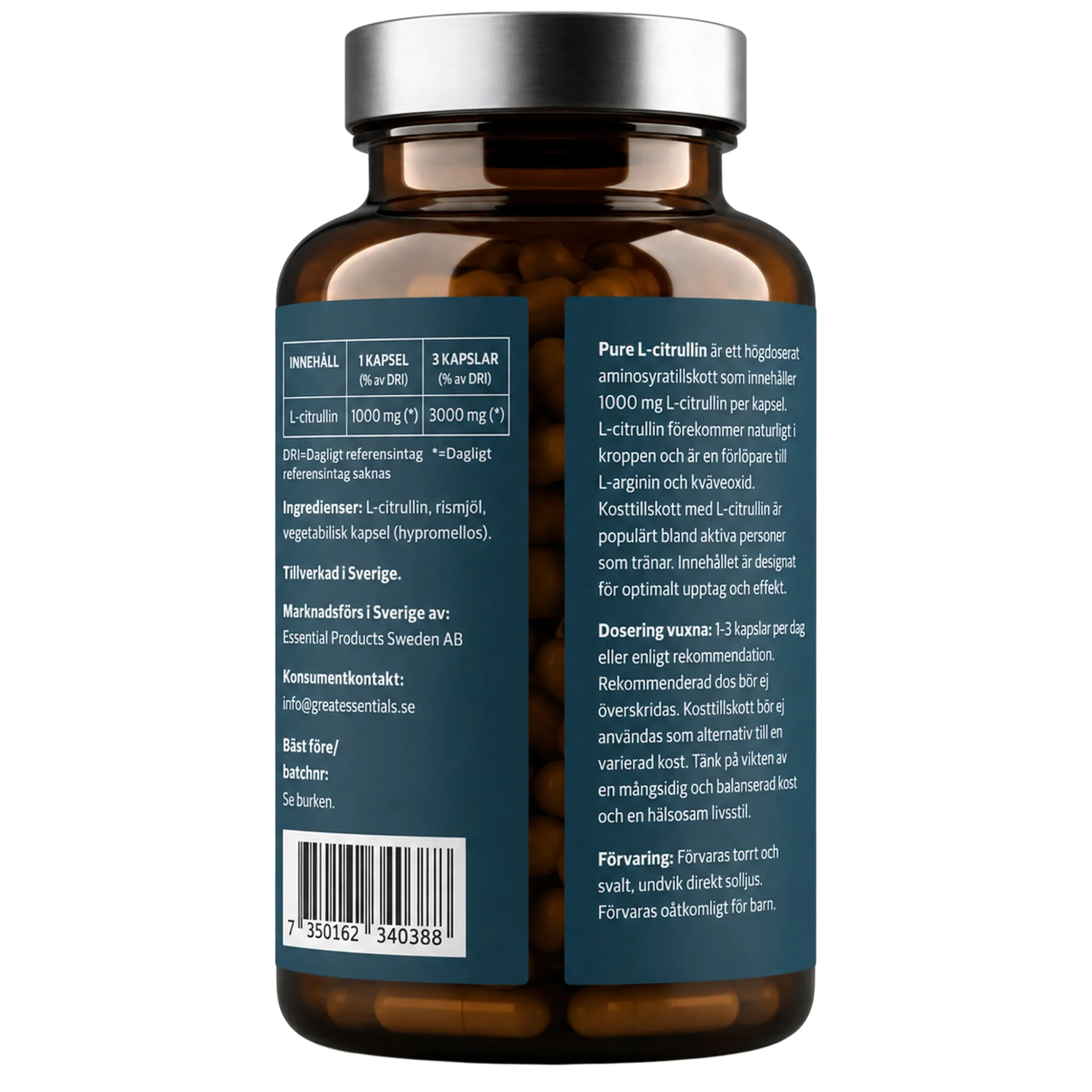 L-citrullin 1000mg 90k
