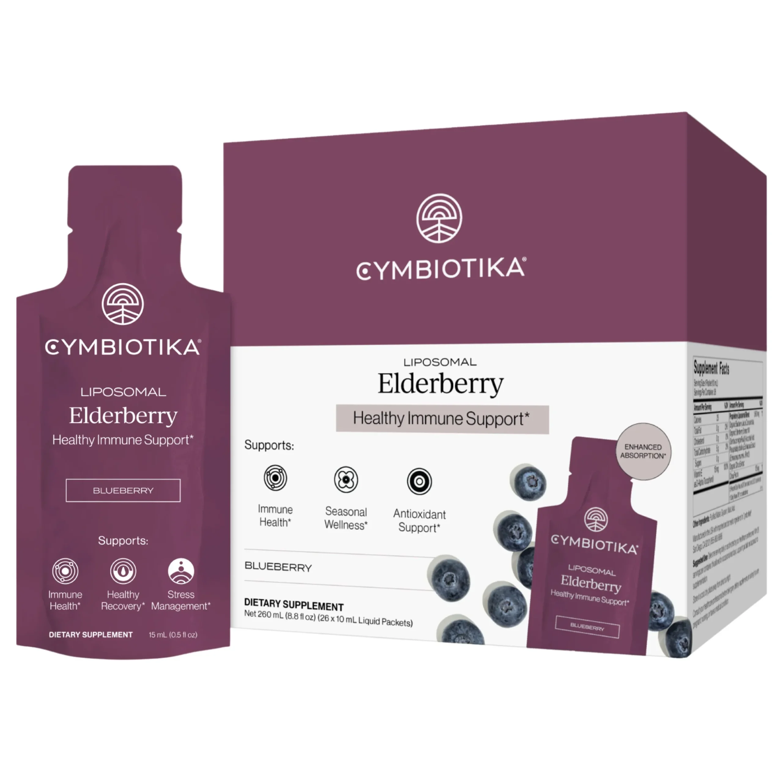 Liposomal Elderberry Defense 26x10ml