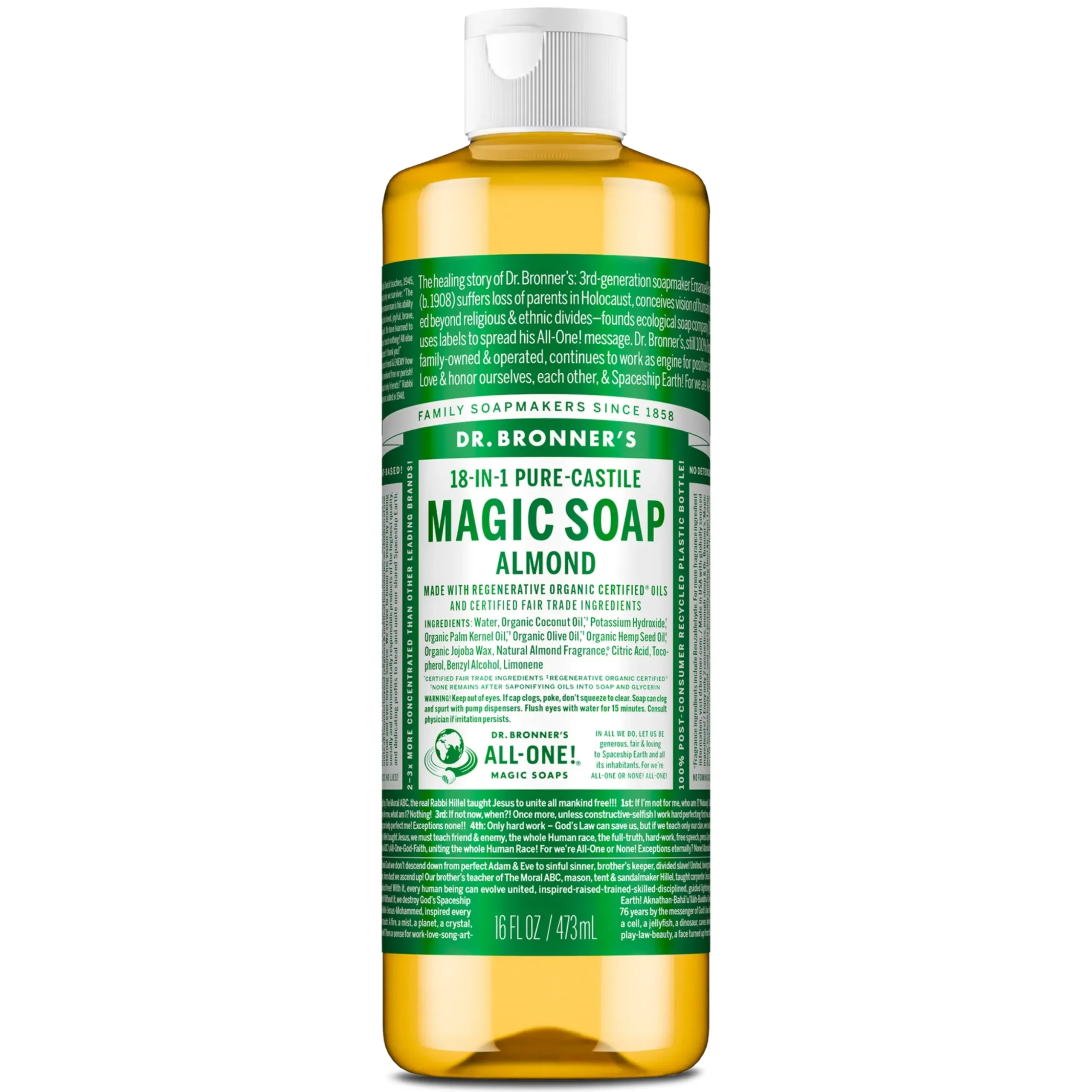 Liquid Soap Almond 475ml