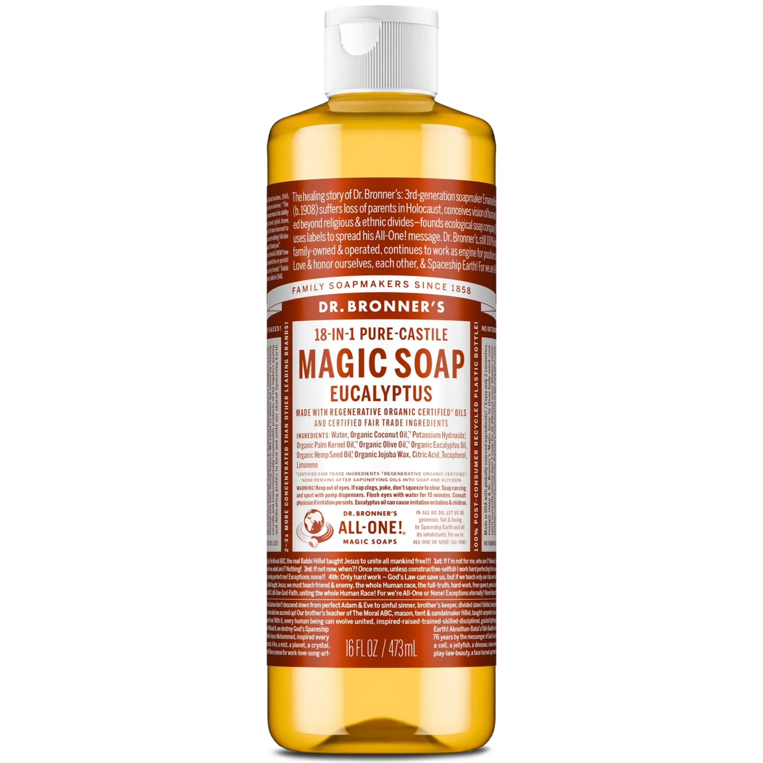 Liquid Soap Eucalyptus 475ml