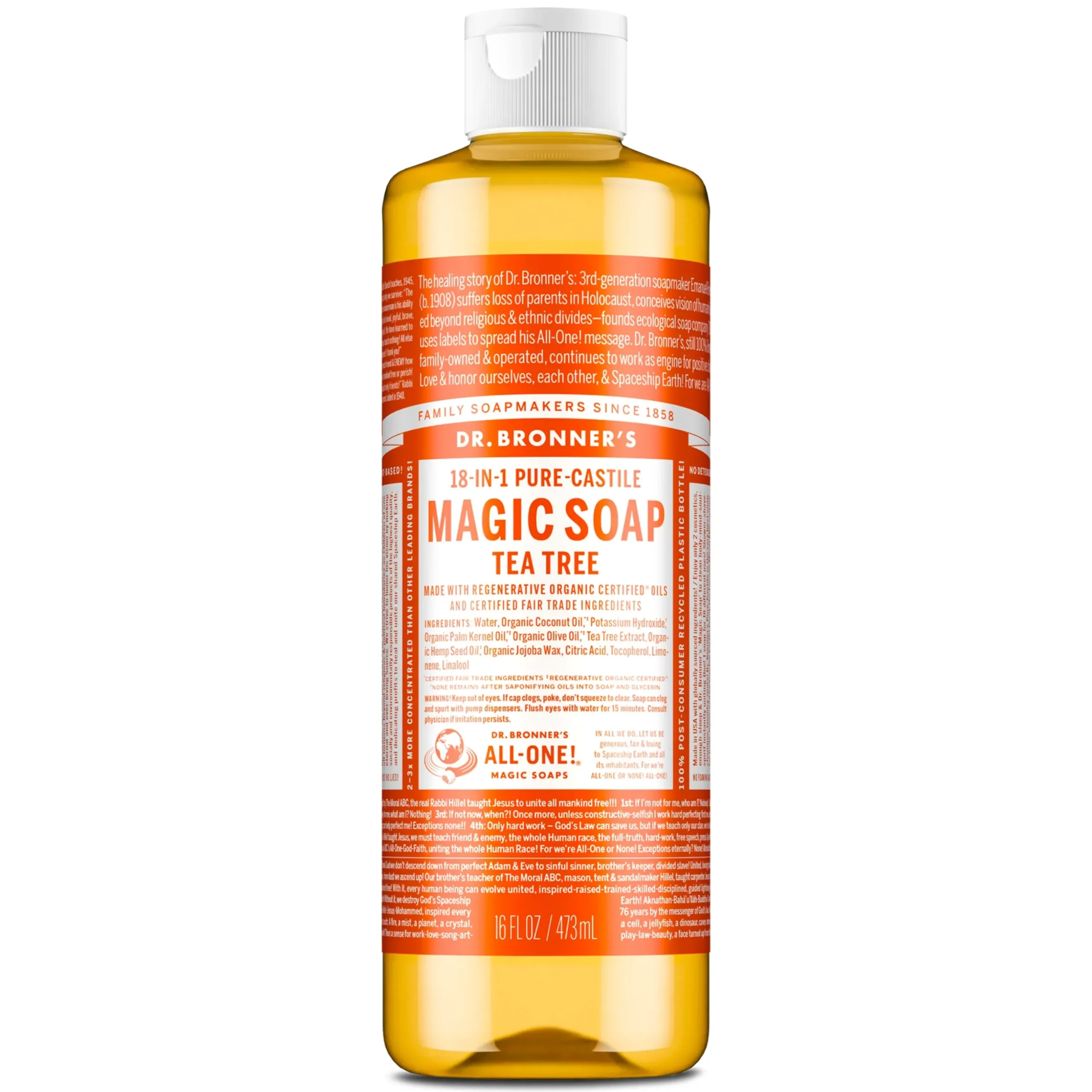 Liquid Soap Tea Tree 475ml