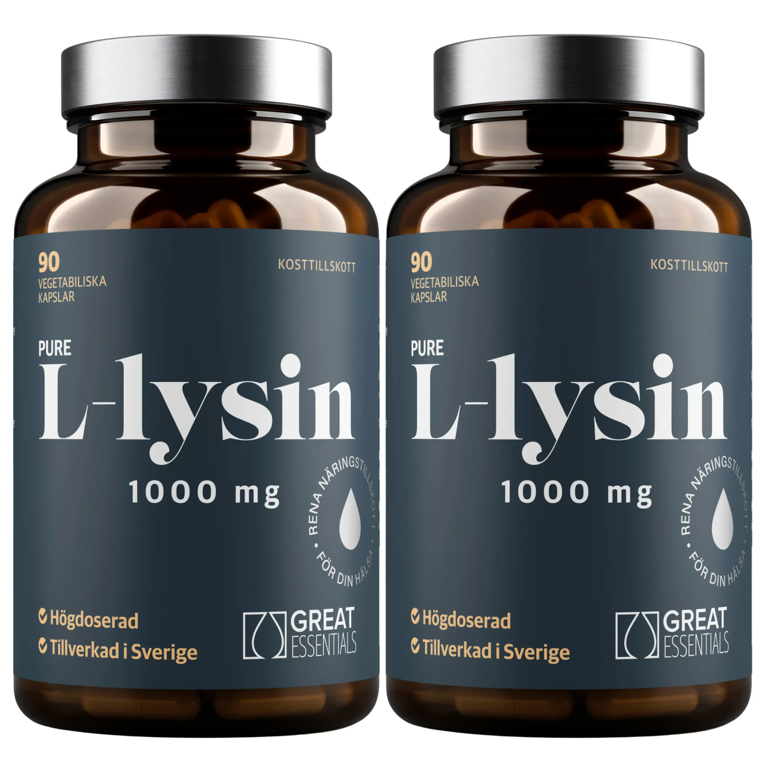 L-lysin 1000mg Ekonomipack 2x90k