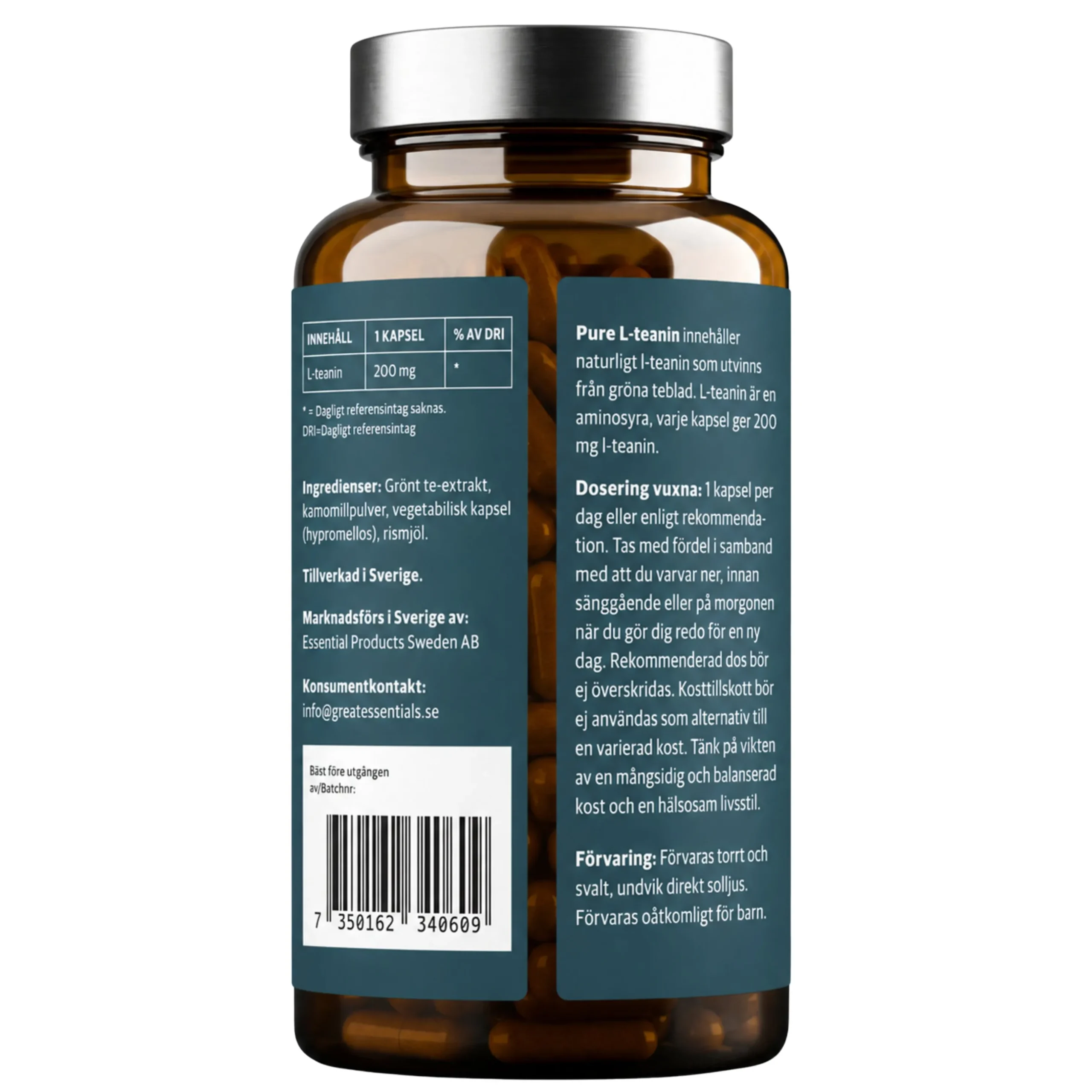 L-teanin 200mg 60k