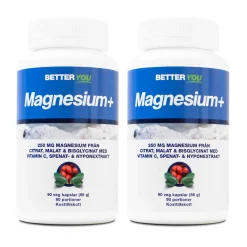 Magnesium+ Ekonomipack 2x90k