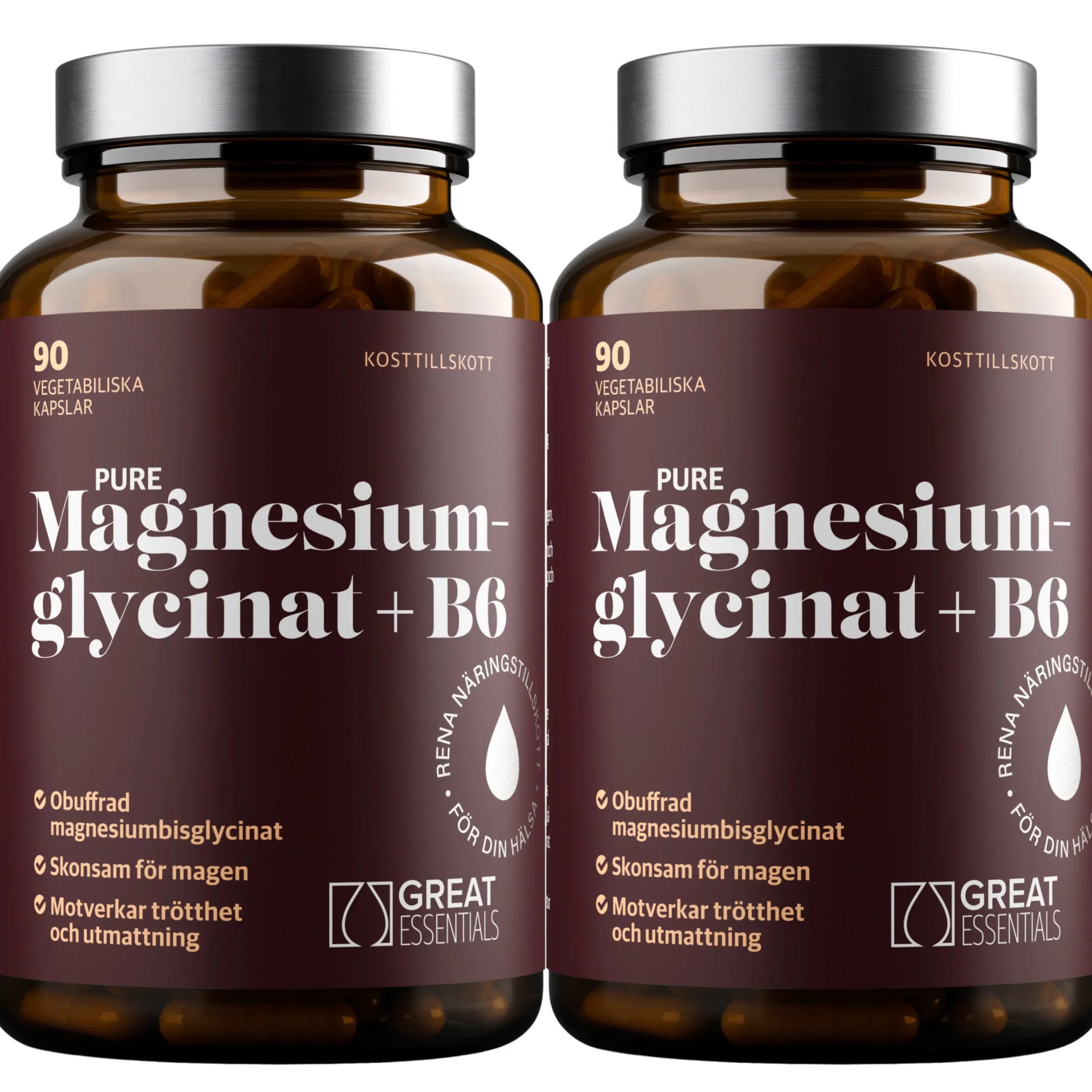 Magnesiumglycinat Ekonomipack 2x90k