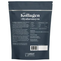 Marint Kollagen + Hyaluronsyra Naturell Ekonomipack 2x225g