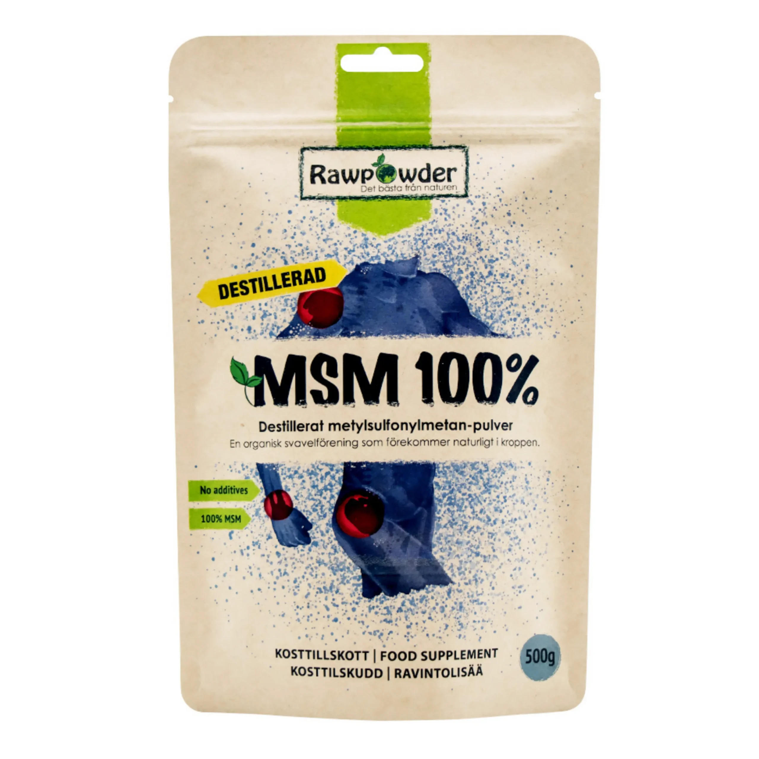 MSM destillerad 500g