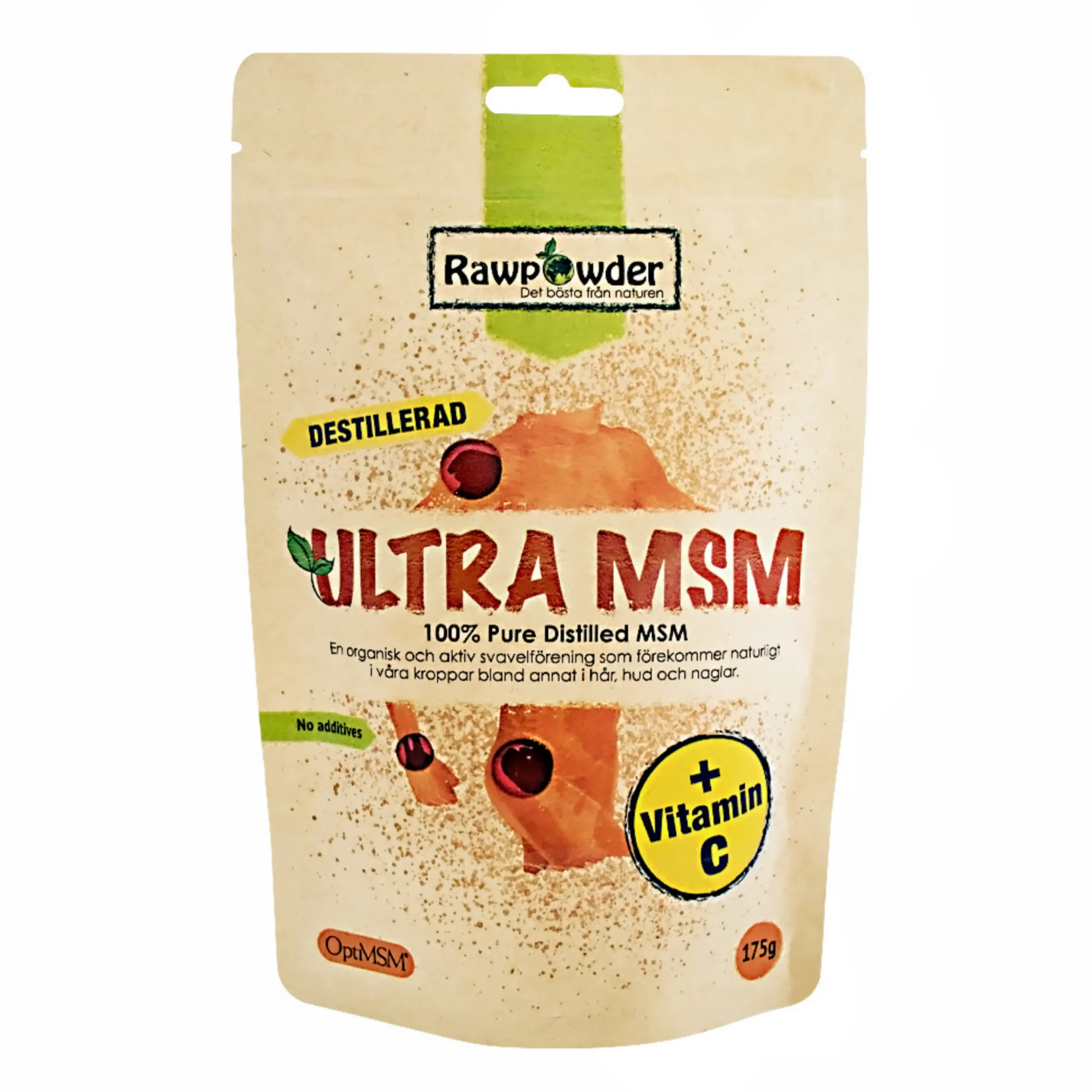 MSM Ultra & C vitamin 175g