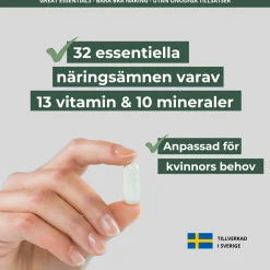 Multivitamin Kvinna Ekonomipack 2x90k